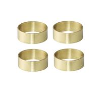 Bloomingville Serviettes ronds Bloomingville - lot de 4 laiton