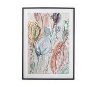 Bloomingville Tableau Francine 52x72 cm Cadre noir
