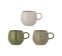 Bloomingville Tasse Addison Lot de 3 Vert