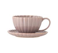Bloomingville Tasse Latina 22 vec soucoupe Rose