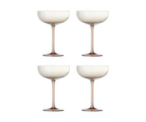 Bloomingville Verre à cocktail Aston. lot de 4 Bronze
