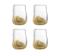 Bloomingville Verre Ballard. lot de 4 Naturel