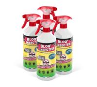 Bloq'Insect barrage aux insectes lot de 4L | Pulvérisateur anti insecte intérieur extérieur | Élimine moustiques,fourmis,mouches