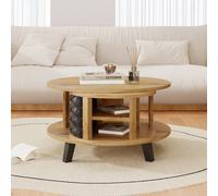 Blossom paris Table basse ronde pivotante - Blanc