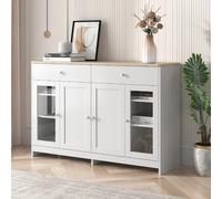 Blossom paris Vaisselier buffet 4 portes - Blanc