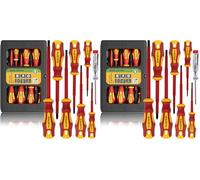 BLOSTM Ensemble de tournevis isolés - 8 pièces (Lot de 2)