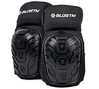 BLOSTM Genouillères Travail Professionnelles - 1 Paire | Coussin en Confortable Protege Genoux Support de Cuisse Antidérapant Heavy Duty