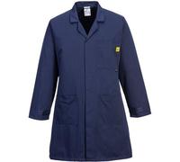 Blouse Antistatique Esd Couleur : Marine Taille Xs Portwest
