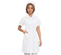 Blouse Blanche Chimie Lycee Coton Blouse Medicale Femme Manche Longue Blouses Infirmiere Professionnelle Bouton Blouses Chimie Physique College De Laboratoire A Poches Pour Étudiant Hospital Infirmier