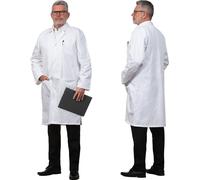 Blouse de laboratoire Blouse médicale en coton, 50, blanche