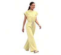 Blouse de travail pour femmes, blouse chirurgicale d'hôpital, tenue de travail de laboratoire de beauté, blouse dentaire avec poches, combinaison d'infirmière, nouvelle blouse jaune L,M,S,XL,XXLUnicol