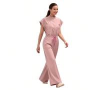 Blouse de travail pour femmes, blouse chirurgicale d'hôpital, tenue de travail de laboratoire de beauté, blouse dentaire avec poches, combinaison d'infirmière, nouvelle blouse rose L,M,S,XL,XXLUnicolo