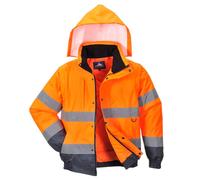 Blouson 2-en-1 Hivis Couleur : Orange Taille 4xl - Portwest