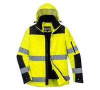Blouson 3-en-1 Pro Hi-vis Couleur : Jaune/noir Taille S - Portwest