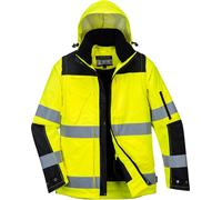 Blouson 3-en-1 Pro Hi-vis - Taille Xs - Jaune/noir - Portwest