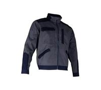 Blouson CARBURE bicolore gris/noir TL - LEBEURRE - 2220