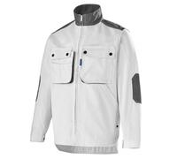 Blouson de peintre avec manches amovibles Craft Paint blanc et gris - T1 CEPOVETT SAFETY