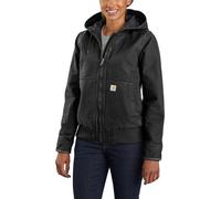 Blouson Femme CARHARTT Washed Duck Active Jacket Noir T.XS - 104053-BLK-XS