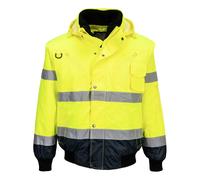 Blouson Haute-visibilité Bicolore Couleur : Jaune/marine Taille M -