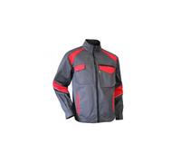 Blouson LMA COLZA gris / rouge - 204721