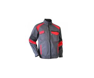 Blouson LMA COLZA gris / rouge - 204721
