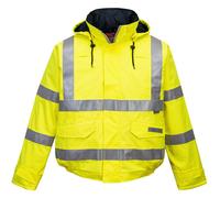Portwest S773 Blouson Pilote HV Pluie Bizflame Poche Poitrine Intérieure