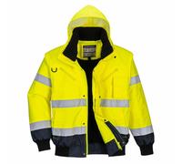 Blouson -PORTWEST - haute visibilité Jaune / Marine T.L C465YNRL