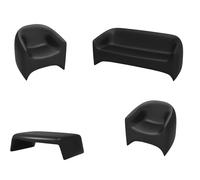 BLOW - Salon extérieur Vondom Noir