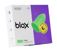 BLOX Gamme Sleep & Focus - Mousse Medium Verte (5 paires)