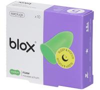 Blox Sleep Mousse Bouchons D’Oreille Medium 5 Paires