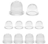 BLPRKOT 10 Pièces Pompe d'amorce pour FS38 FS40 FS45 FS55 FS56 FS80 FS85 FS130, Ampoule d'amorce Accessoire Tasse d'huile de Carburateur pour Débroussailleuse Coupe-bordure (22mm,19mm