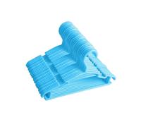 (Blue) 40pack Baby Coat Hanger Baby Hanger For Clothes Childrens Coat Hanger Baby Clothes Hangers Kids Hangers 27x15cm NIUNIU
