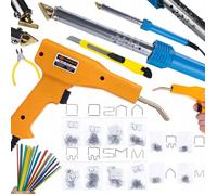 Blue Lark 80W BL80W Fer à Souder Série Électrique S + Agrafeuse Plastique en Coffret 200 Agrafes + 800 Agrafes + Kit Prowelder Mini