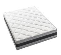 BLUE MOON Cozy Relax Matelas Mémoire de Forme Premium (Matelas, 160x200) Confort Universel. Double Face (1 Enveloppante Mi-Ferme et 1 : Ferme HD). Fabriqué en Belgique. Garantie 7 Ans