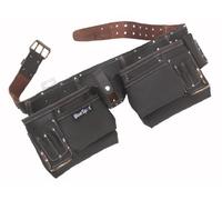 Blue Spot 16335 Ceinture porte-outils double en cuir tanné à l'huile