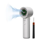 Blueair AlwaysCool F7 Ventilateur Portable à Main, Jusqu’à 36 Heures d’Autonomie, Refroidissement Personnel Silencieux avec Flux d’Air Puissant, Rechargeable USB-C, Ventilateur Compact pour- Lin Nuage