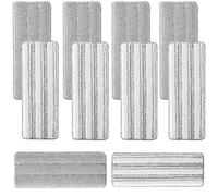 Bluearks Joymoop Lot de 10 tampons de rechange compatibles avec balai Joymoop 33 x 12 cm