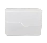 Bluebone - boîte de Rangement de cosmétiques avec Couvercle, Anti-poussière, Produit de Soins de la Peau, présentoir de Rouge à lèvres, Organisateur pour éponge de Maquillage