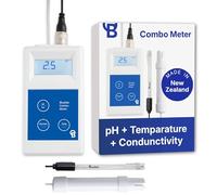 Bluelab METCOM Combo Meter - Compteur combiné pour Le pH, la température et la conductivité (EC) en déplacement, étalonnage Facile - avec sonde