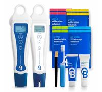 Bluelab PENSTP Kit de démarrage pH et conductivité - Kit de gestion de solution nutritive de précision avec mesure de la température, stylos étanches et kit d'entretien de sonde