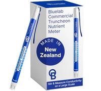 Bluelab TRUNVCOM2 Commercial Truncheon - Compteur de nutriments - EC mètre - Mesure de la conductivité dans Une Solution nutritive - Plage de Mesure améliorée, complètement étanche., Blanc