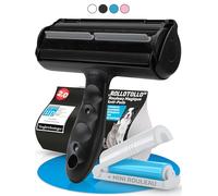 BluePet Rouleau Anti Poils Animaux, Brosse Anti Poil + Mini Rouleau Adhésif | Enlever Poil Chien & Chat, Réutilisable, Attrape Les Poils du Canapé, Tapis & Voiture, Pet Hair Remover, Anti Peluche