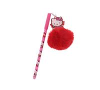 Blueprint Collections Stylo fantaisie Hello Kitty avec pompon | ** 1 motif aléatoire sera envoyé ** | Joli cadeau Hello Kitty et papeterie