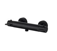 Bluerain mitigeur thermostatique 150 mm noir mat laiton limiteur température 38C