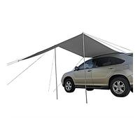 Blueshyhall Auvent Voiture, Tente de de Toit de Coffre Voiture Arriere Étanche Mobile pour SUV Camping Car Exterieur, Gris, 300x200 cm