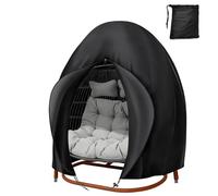 Blueshyhall Housse de protection imperméable pour fauteuil suspendu, panier suspendu, balançoire, en tissu Oxford 210D, housse de protection, balançoire à œufs, balançoire suspendue pour meubles de