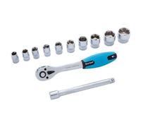 BlueSpot Métrique 1cm ouille Et Cliquet Set 12pc Hex Unique B / S01502