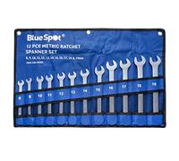 BlueSpot Tools 04303 Jeu de clés à cliquet métriques