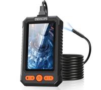 BlueSwan Camera Endoscopique 1920P HD, 3 en 1 USB Endoscope Canalisation | IP67- 8 LED Réglables Endoscopique, sans WiFi Câble Semi-Rigide de 5 m - Camera Inspection pour Réparation Auto & Plomberie