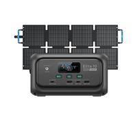 BLUETTI Elite 10 Mini-Powerstation, portable, batterie de 128 Wh avec panneau solaire de 60 W, UPS, générateur solaire à charge rapide pour le camping et les voyages